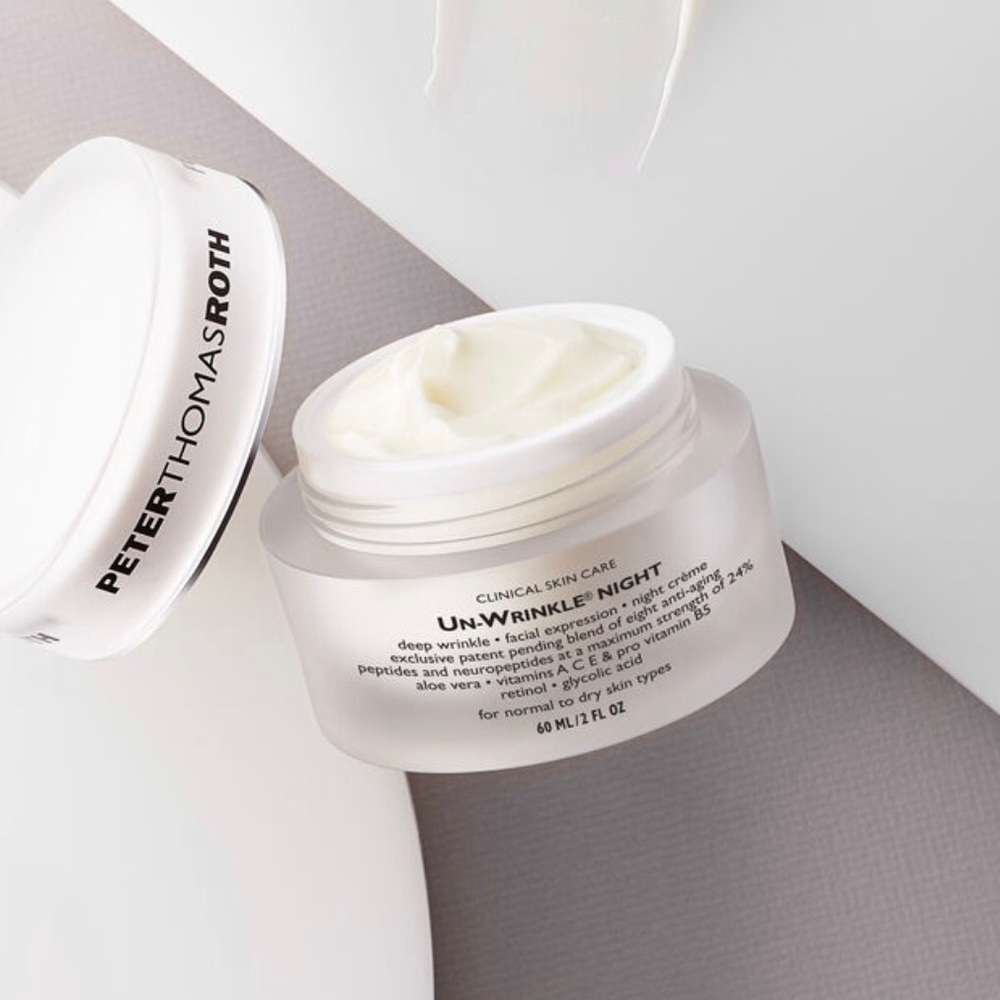Peter Thomas Roth Super-Size Un-Wrinkle Night Cream 2 oz, New Sealed